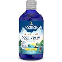 Amazon.com: Nordic Naturals Arctic Cod Liver Oil, Lemon - 8 oz